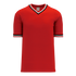 Athletic Knit V-Neck Baseball Jersey with Knitted Trim (BA1333)